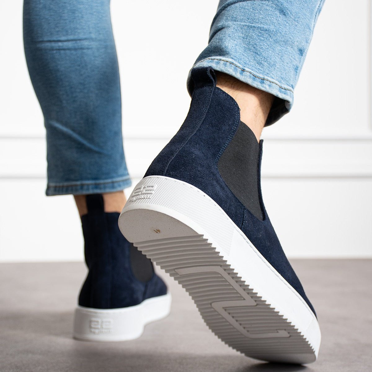 Verona Laars Marineblauw