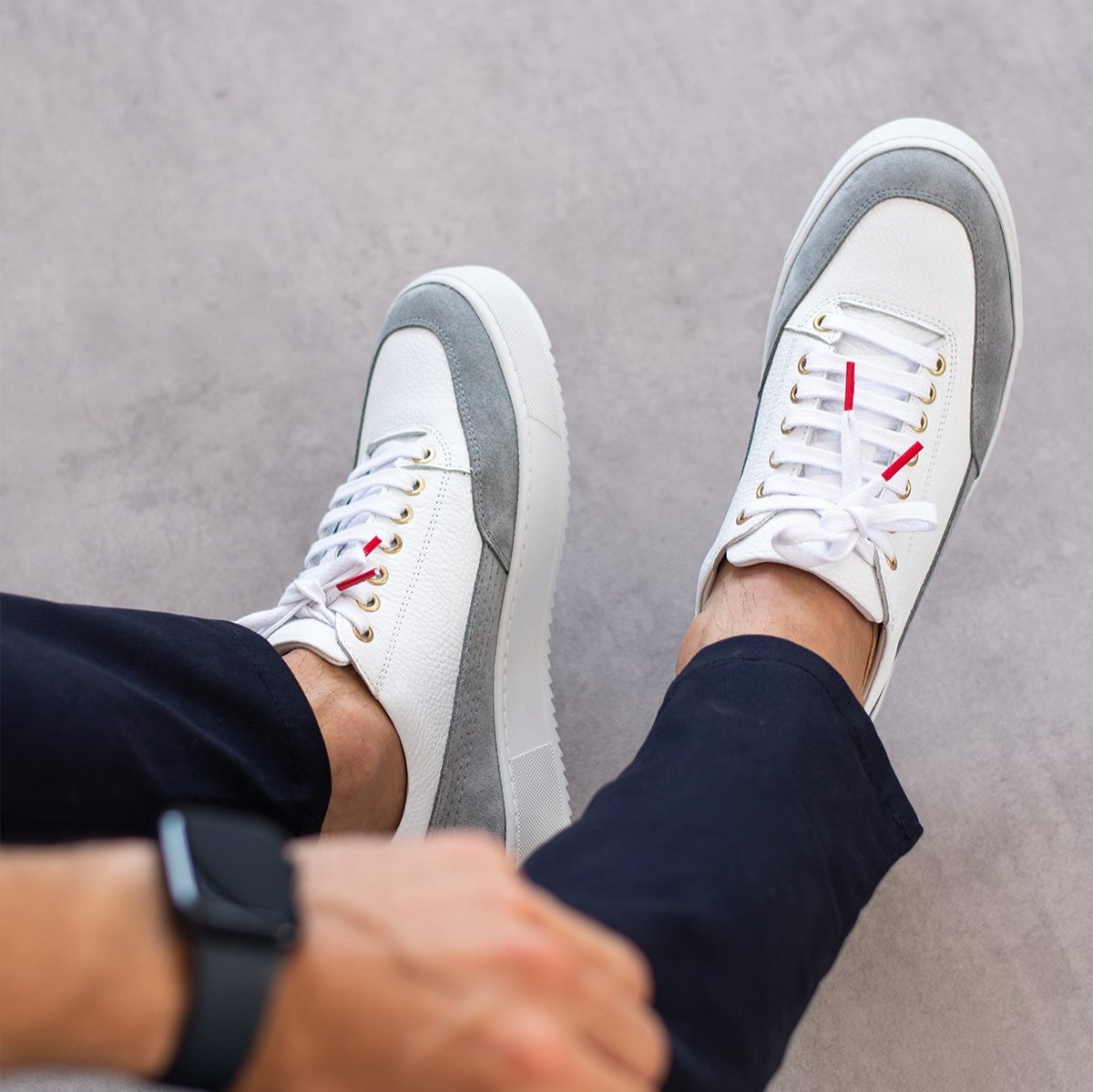 Rio Weiß-Grauer Sneaker