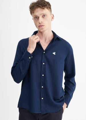 Fredo - Shirts Navy Blue