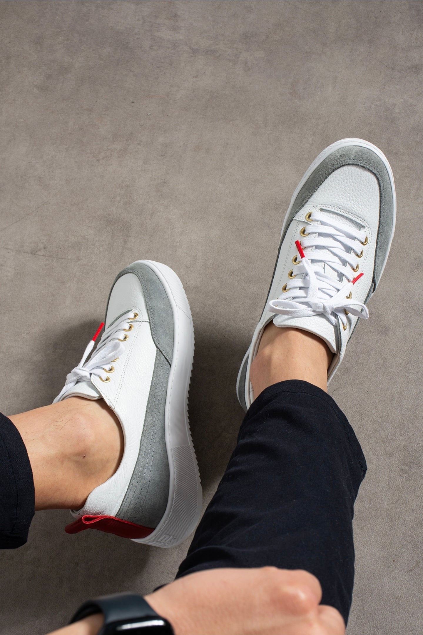 Rio Weiß-Grauer Sneaker