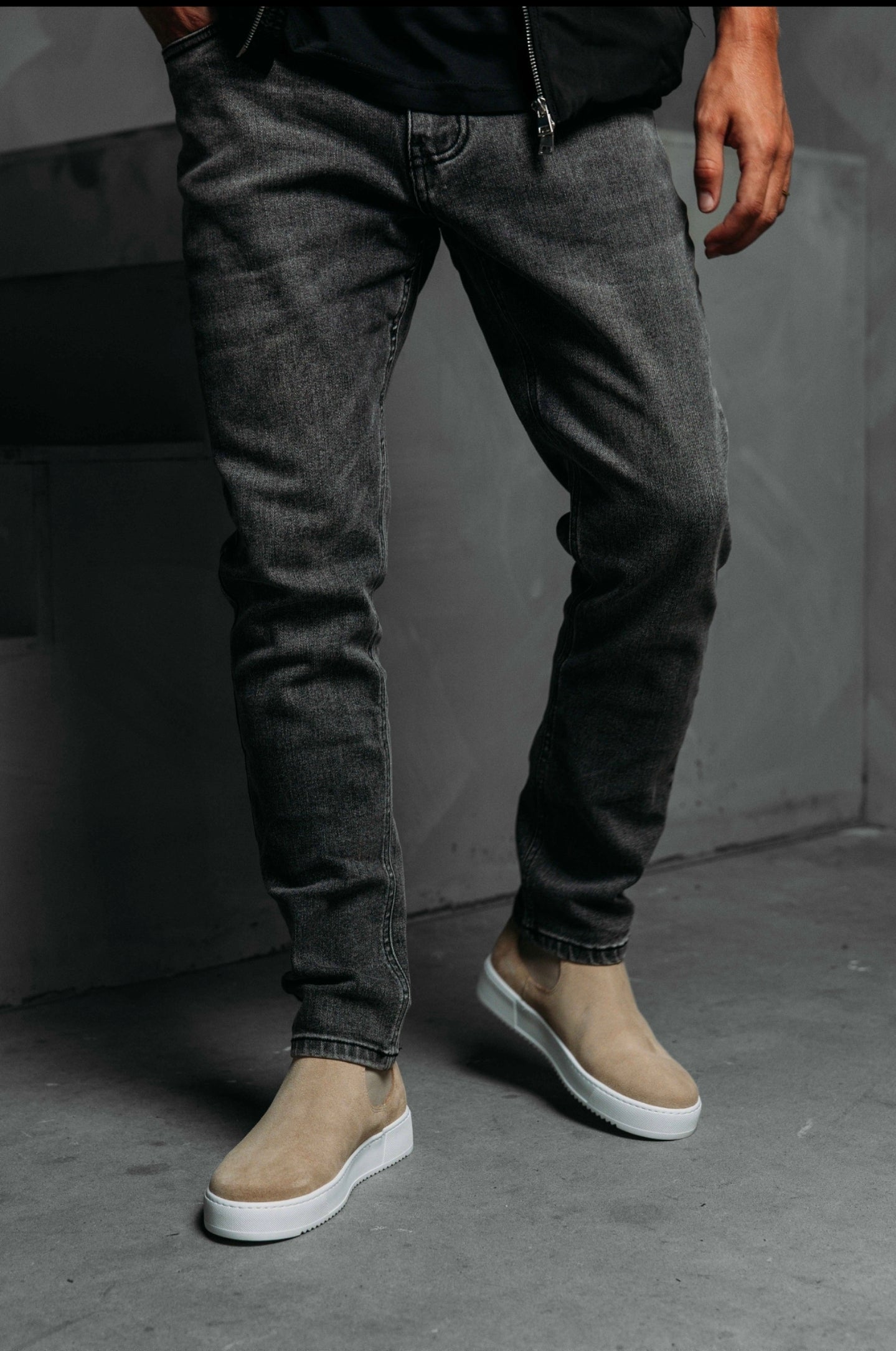 Auro - Jeans Grijs
