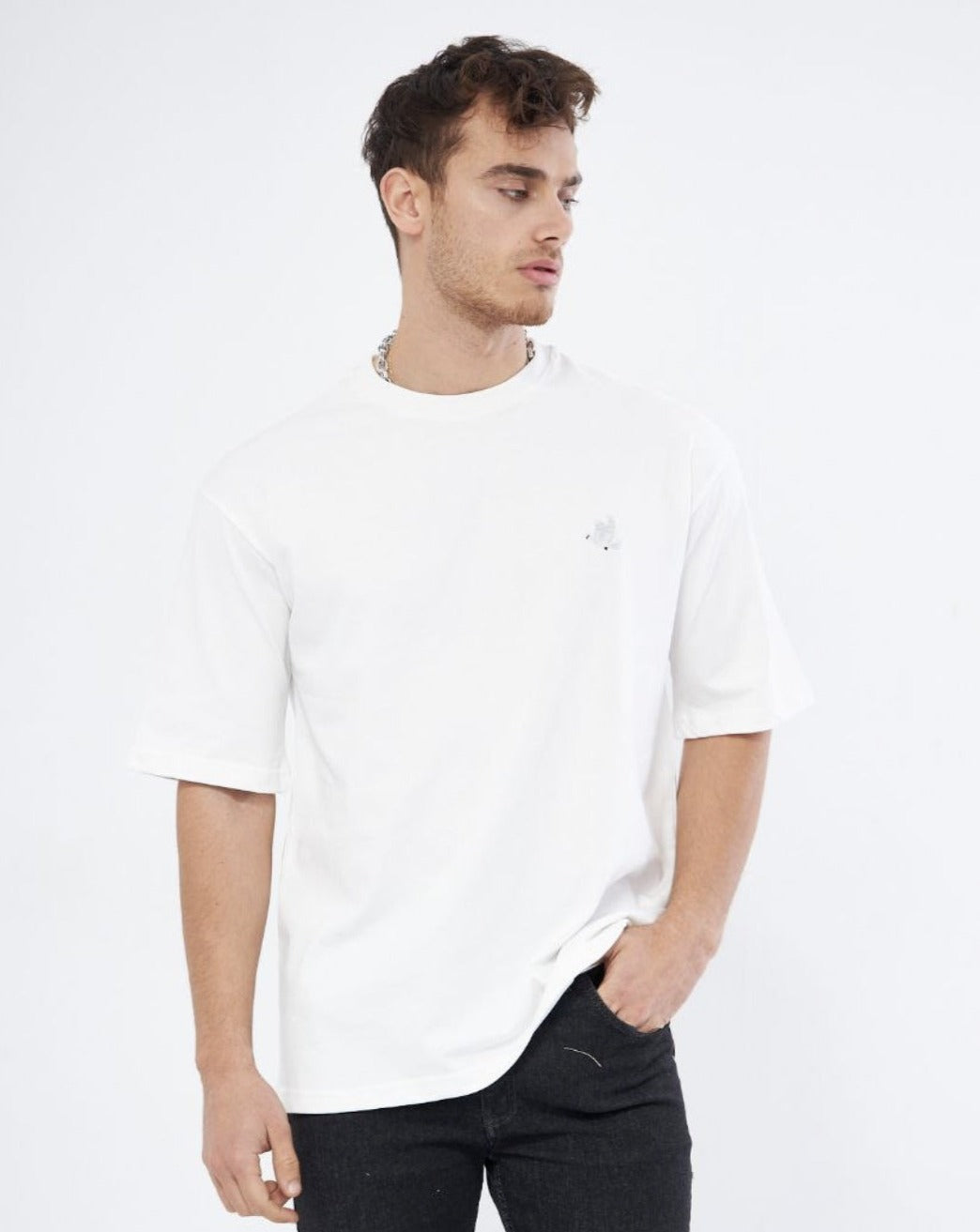 Weißes Tauben-T-Shirt Offwhite