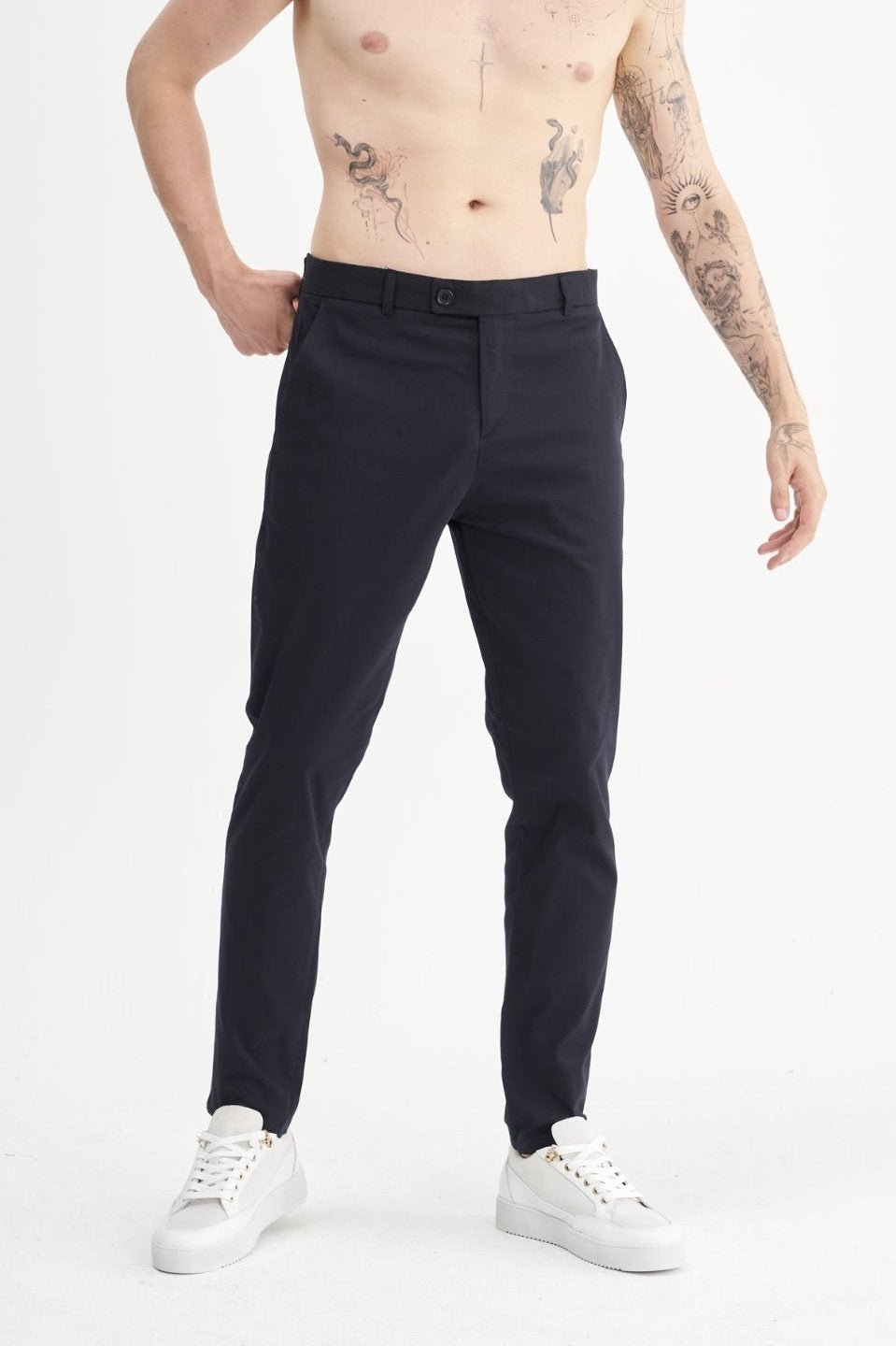 Rodi Trousers Navy Blue