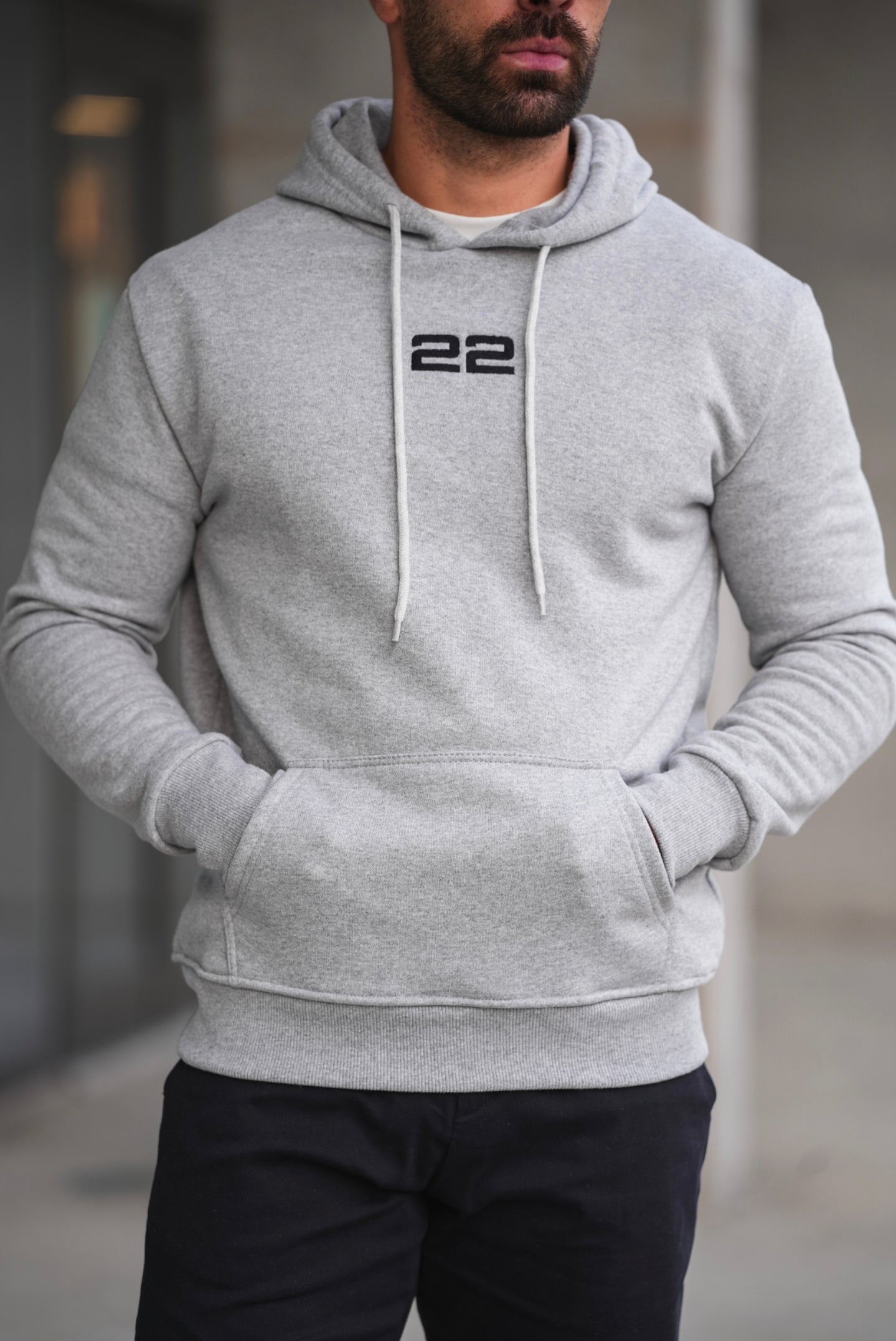 Felpa Hoodie Gray