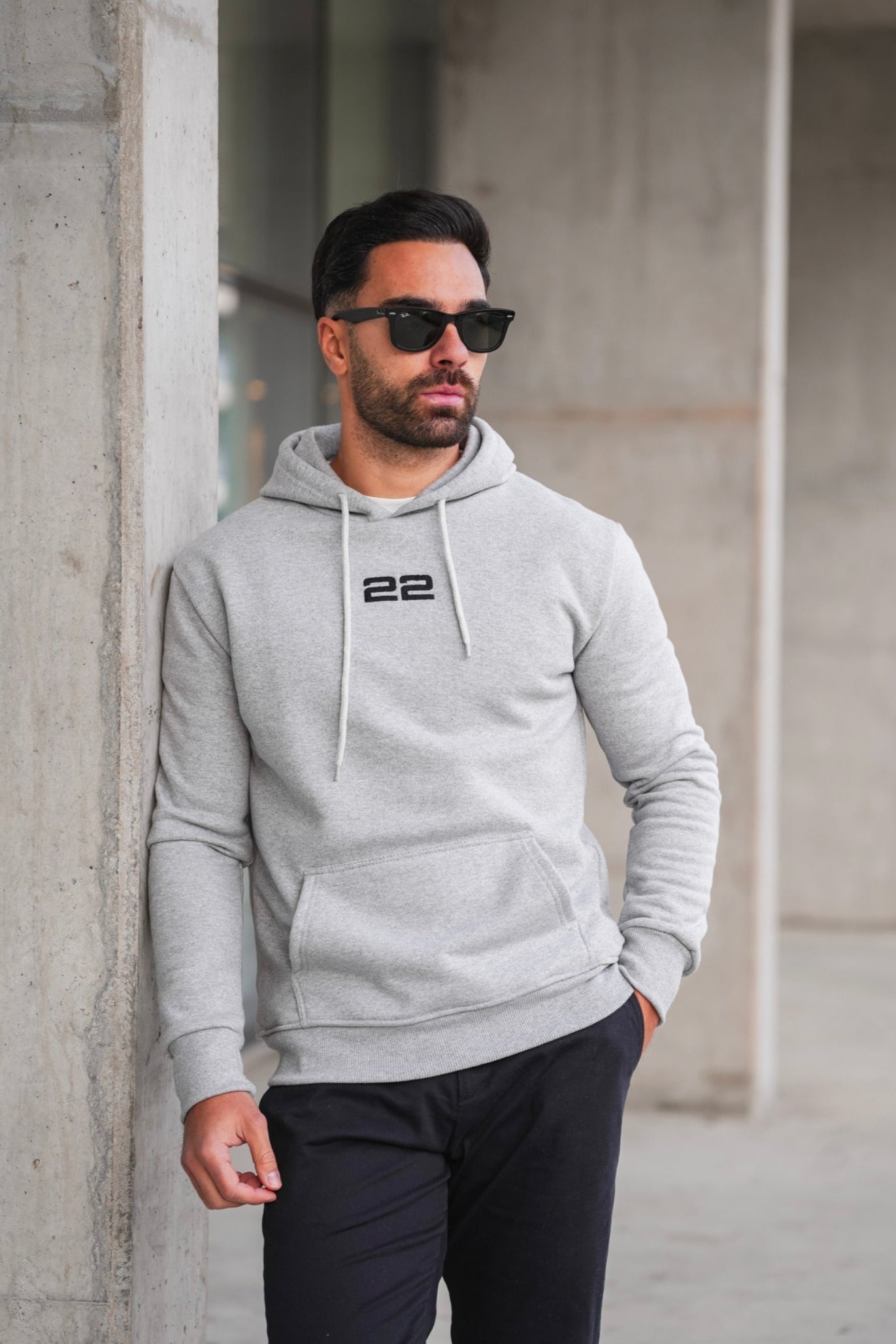 Felpa Hoodie Gray