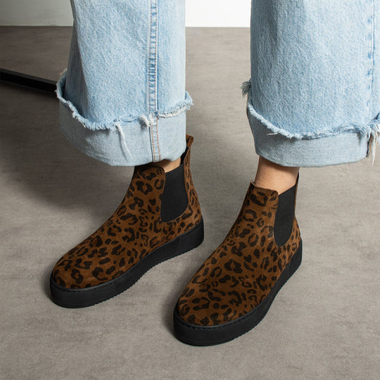 Verona Black Leopar
