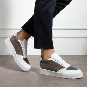 Rocco - White/Taupe