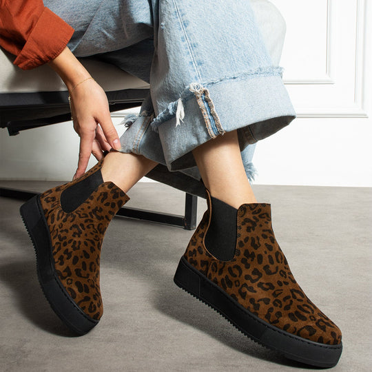Verona Black Leopar