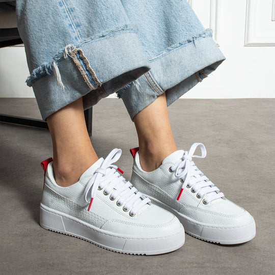 Rio White-Red X