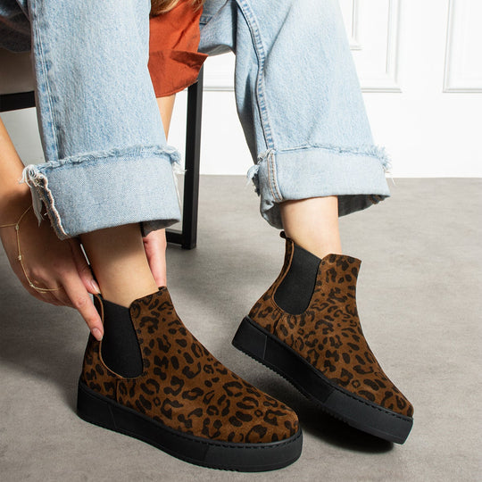 Verona Black Leopar