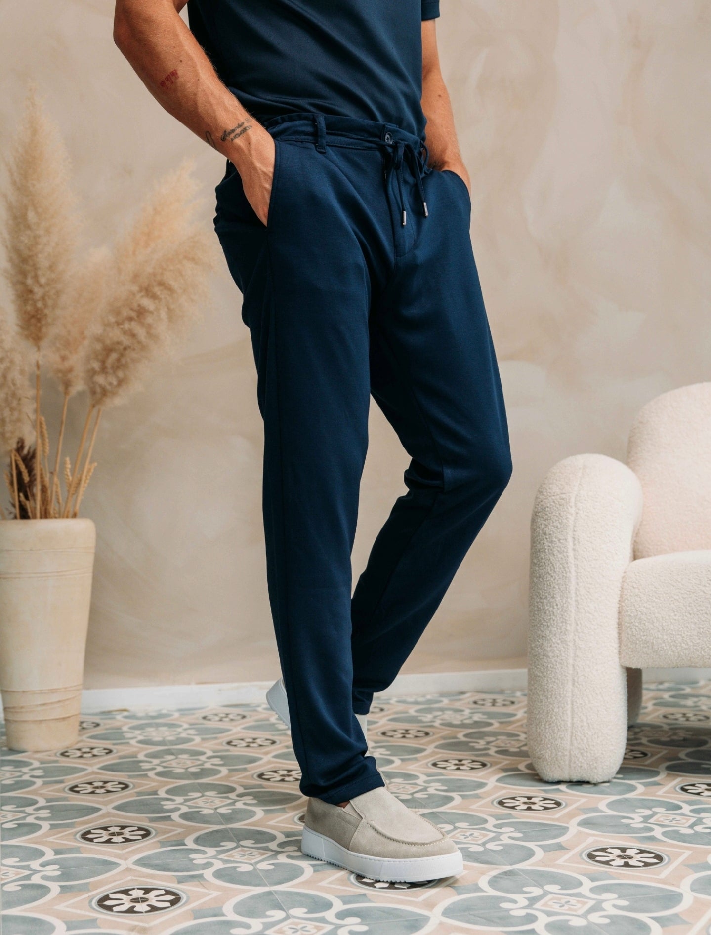 Matti - Trousers Navy