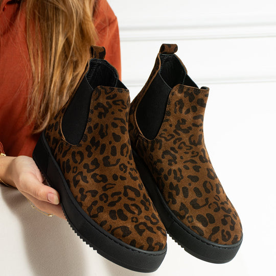 Verona Black Leopar